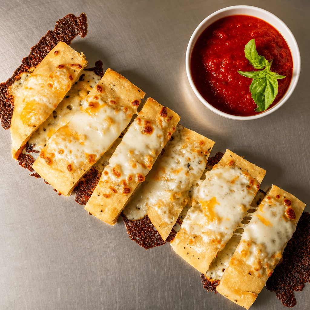 Garlic Cheesy Bread.